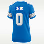 Jahmyr Gibbs Detroit Lions Women’s Nike NFL Game Jersey