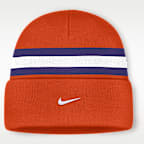 Gorro con dobladillo universitario Nike para hombre Clemson Primetime Utility Campus