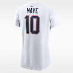 Drake Maye New England Patriots Women's Nike NFL T-Shirt