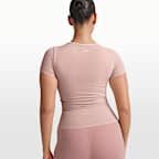 NikeSKIMS Ribbed Seamless Women's Short-Sleeve Top