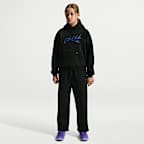 Sudadera con gorro sin cierre de tejido Fleece cepillado Therma-FIT para niña talla grande Nike Standard Issue