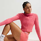 Nike Pro Seamless Women's Full-Zip Training Top