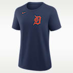 Detroit Tigers Wordmark Women's Nike MLB T-Shirt