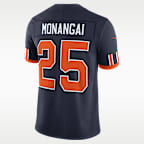 Kyle Monangai Chicago Bears Rivalries Collection Men's Nike Dri-FIT NFL Limited Jersey