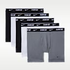 Nike Essential Cotton Stretch Men's Dri-FIT 5-Pack Boxer Briefs