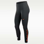 Florida Zenvy Women's Nike Dri-FIT College High Rise 7/8 Leggings