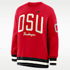 Ohio State Legacy Women's Nike College Pullover Crew