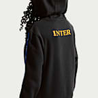 Inter Milan City Side Nike Football Fleece Genç Çocuk Kapüşonlu Üstü