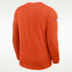 Cincinnati Bengals Sideline Coach Men's Nike Dri-FIT NFL Long-Sleeve Top