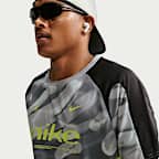 Haut de running à manches courtes imprimé Nike Dri-FIT pour homme