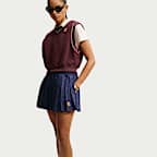 Γυναικείο φλις αμάνικο τζάκετ τένις NikeCourt Court Collection