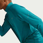 Capo midlayer da running con zip a metà lunghezza Dri-FIT Nike Stride – Uomo