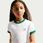 Nike Sportswear Big Kids' Cropped T-Shirt