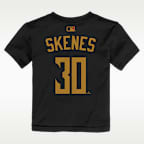 Playera Nike de la MLB infantil Paul Skenes Pittsburgh Pirates City Connect