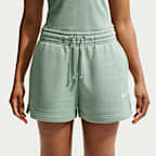 Shorts a vita media 10 cm Nike Sportswear Phoenix Fleece – Donna