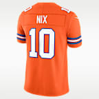 Bo Nix Denver Broncos Men's Nike Dri-FIT NFL Limited Jersey