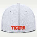 Gorra universitaria Nike Dri-FIT para hombre Clemson On-Field Rise Swoosh