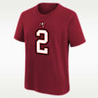 Playera Nike de la NFL para niños talla grande Emeka Egbuka Tampa Bay Buccaneers