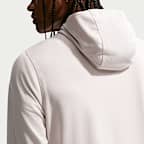 Sudadera con gorro de alto rendimiento Dri-FIT de cierre completo con protección contra los rayos UV para hombre Nike Primary NanoKnit