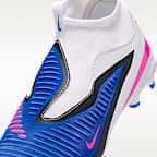 Nike Jr. Phantom 6 High Academy Older Kids' Multi-Ground Football Boot