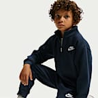 Nike Club Little Kids' Fleece 2-Piece Quarter-Zip Set