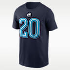 Tony Pollard Tennessee Titans Rivalries Collection Men's Nike NFL T-Shirt