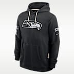 Seattle Seahawks Salute to Service Sideline Men's Nike Dri-FIT NFL Pullover Hoodie