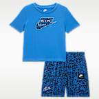 Nike Baby Dri-FIT 2-Piece Air Printed Cargo Shorts Set