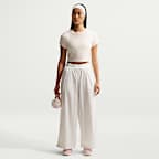 Nike Sportswear Chill Poplin Women's Loose Mid-Rise Woven Striped Trousers