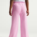 Conjunto de 2 piezas con pants de pierna ancha para niños talla pequeña Nike Retro Remix
