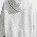 Sweat oversize à capuche et zip Nike Studio Fleece Heavyweight pour femme
