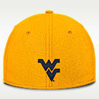 Gorra universitaria Nike Dri-FIT para hombre West Virginia Sideline Rise