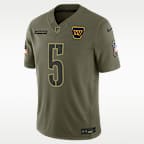 Jayden Daniels Washington Commanders Salute to Service Men's Nike Dri-FIT NFL Limited Jersey
