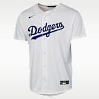 Freddie Freeman Los Angeles Dodgers Baseline Big Kids' Nike MLB Home Replica Jersey