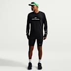 Långärmad löpartröja Nike Dri-FIT för män