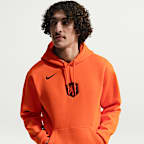 Netherlands Club Men's Nike Soccer Pullover Hoodie
