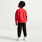 Nike Sportswear Toddler Snow Motion Fleece Crew 2-Piece Set