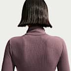 Nike Sportswear Chill Knit Women's Tight Quarter-Zip Long-Sleeve Ribbed Top