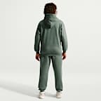 Sudadera con gorro sin cierre oversized para niña Nike Sportswear Studio Fleece
