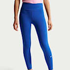 Nike One Big Kids' (Girls') Dri-FIT High-Waisted Leggings