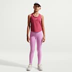 Nike One Big Kids' (Girls') Dri-FIT High-Waisted Leggings