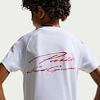 Haut de foot à manches courtes Nike Football Dri-FIT Paris Saint-Germain Strike pour ado