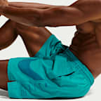 Shorts de playa o alberca con forro completo de 18 cm para hombre Nike Swim