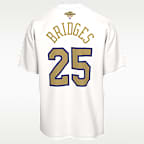 Mikal Bridges New York Knicks Nike NBA Ring and Banner T-Shirt