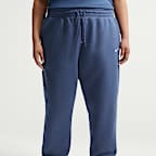 Pants de entrenamiento oversized de cintura alta para mujer (talla grande) Nike Sportswear Phoenix Fleece