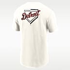 Detroit Tigers 2-Hit Men's Nike MLB T-Shirt