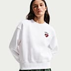 Γυναικείο φούτερ σε φαρδιά γραμμή με crew λαιμόκοψη Nike Sportswear Phoenix Fleece