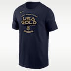 Nike USA Olympic Team 2026 "Gold Medal" Roster Men's Cotton T-Shirt