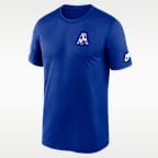 New England Patriots Alt Legend Small Logo Men's Nike Dri-FIT NFL T-Shirt