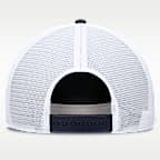 Gorra de rejilla universitaria Nike ajustable para hombre West Virginia Sideline Rise Gameday